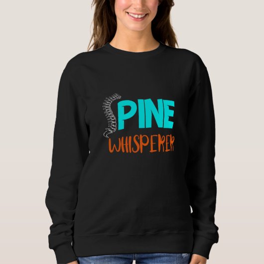Chiropractor Chiropractic Spine Whisperer Chiropr Trui (Voorkant)