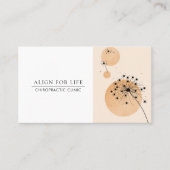 Chiropractor Chiropractic Visitekaartje (Voorkant)
