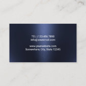 Chiropractor Chiropractie Spine Therapie Marine Bl Visitekaartje (Achterkant)