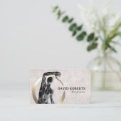 Chiropractor-chiropractor Visitekaartje (Staand voorkant)