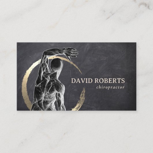 Chiropractor-chiropractor Visitekaartje (Voorkant)
