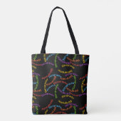 Chiropractor Designer Tote Bag (Achterkant)