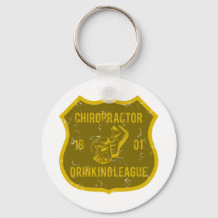 Chiropractor Drink Liga Sleutelhanger
