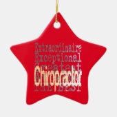 Chiropractor Extraordinaire Keramisch Ornament (Voorkant)