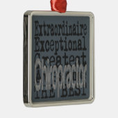 Chiropractor Extraordinaire Metalen Ornament (Rechts)