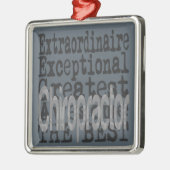 Chiropractor Extraordinaire Metalen Ornament (Links)