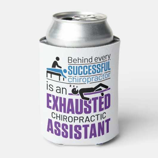 Chiropractor Funny Gezegde Blikjeskoeler (Blikje Voorkant)