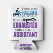 Chiropractor Funny Gezegde Blikjeskoeler (Achterkant)
