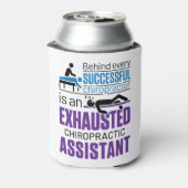 Chiropractor Funny Gezegde Blikjeskoeler (Blikje Achterkant)