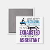 Chiropractor Funny Gezegde Magneet (Voorkant / Achterkant)