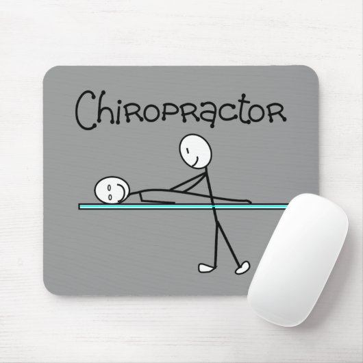 Chiropractor Gifts Muismat (Met muis)