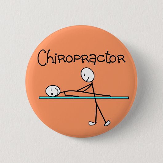 Chiropractor Gifts Ronde Button 5,7 Cm (Voorkant)