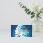 Chiropractor Google Review Sjabloon Kaart met QR - Visitekaartje (Staand voorkant)