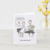 Chiropractor Groeten Kaart (Gele Bloem)