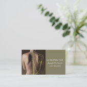 Chiropractor & Health Visitekaartje (Staand voorkant)