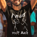 Chiropractor heeft je ruggengraatcorrectie gekrege Tri-Blend shirt<br><div class="desc">Leuk en schattig chiropractisch ontwerp met stokfiguren. Ideaal voor chiropractors, dokters en verpleegkundigen als traktatie op hun verjaardag, afstuderen, jubileum of voor elk moment van het jaar. Dit slimme en humoristische "I've Got Your Back" T-shirt is ideaal voor chiropractors met een gevoel van humor. Het is een geweldige manier om...</div>
