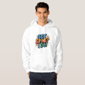 Chiropractor Humor Spine Gezondheid Quote Hoodie (Voorkant volledig)