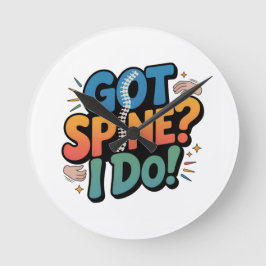 Chiropractor Humor wervelkolom gezondheid citaat Ronde Klok