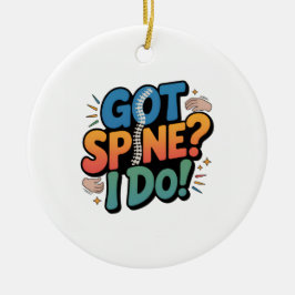 Chiropractor Humor Wervelkolom Gezondheid Quote Keramisch Ornament