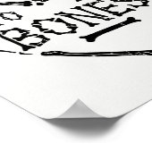 Chiropractor I Love My Patiënten to the Botten Poster (Hoek)