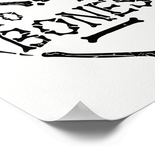 Chiropractor I Love My Patiënten to the Botten Poster (Hoek)