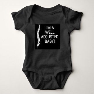 chiropractor Ik ben een goed aangepaste baby Romper