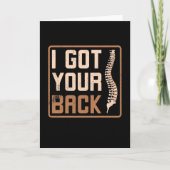 Chiropractor Ik Sta Voor Je Klaar Kaart (Voorkant)