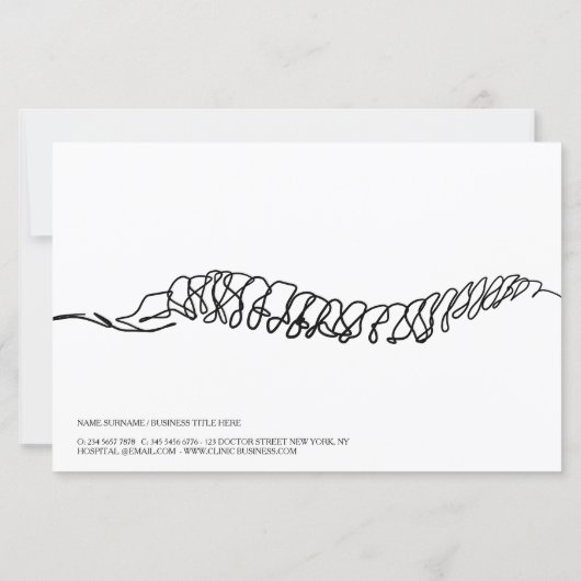 Chiropractor Licensed Massage Therapist brochure (Achterkant)