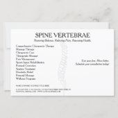 Chiropractor Licensed Massage Therapist brochure (Voorkant)