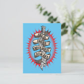 Chiropractor Life is gelukkiger als je op één lijn Briefkaart (Staand voorkant)