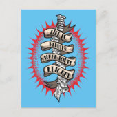 Chiropractor Life is gelukkiger als je op één lijn Briefkaart (Voorkant)