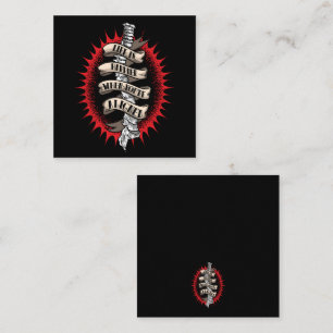 Chiropractor Life is gelukkiger als je op één lijn Notitiekaartje