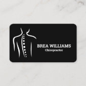Chiropractor Massage Manual Therapist Visitekaartje (Voorkant)