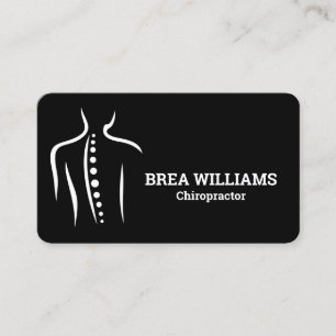Chiropractor Massage Manual Therapist Visitekaartje