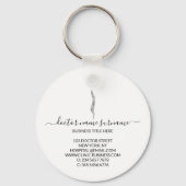 Chiropractor Massage Orthopedic Spine vertebrae Sleutelhanger (Achterkant)