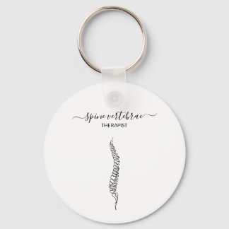 Chiropractor Massage Orthopedisch Wervelkolom werv Sleutelhanger
