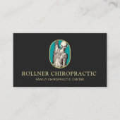 Chiropractor Massage Spa Therapist Visitekaartje (Voorkant)