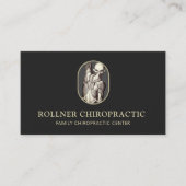 Chiropractor Massage Spa Therapist Visitekaartje (Voorkant)