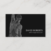 Chiropractor Massage Spa Therapist Visitekaartje (Voorkant)