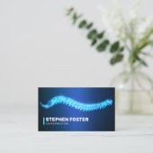 Chiropractor Massage Therapeut Spine Aanpassen Bla Visitekaartje (Staand voorkant)