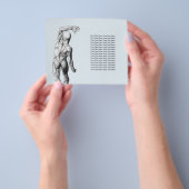 Chiropractor Massage Therapy Chiropractic Anatomti Flyer (Hand)