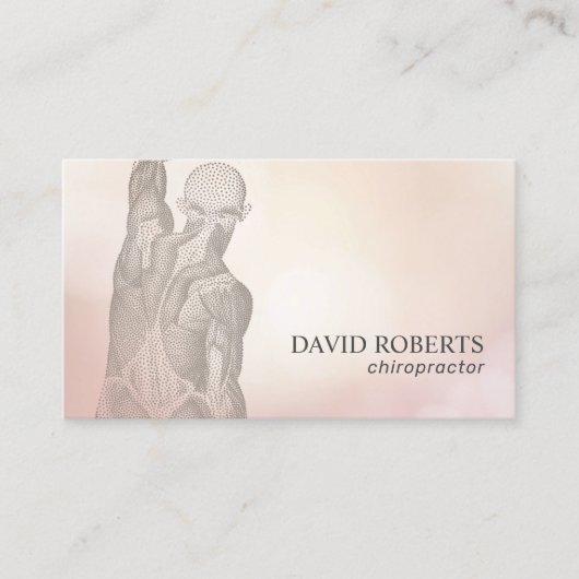 Chiropractor Massage Therapy Spa Visitekaartje (Voorkant)