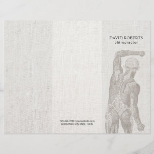 Chiropractor Massage Therapy Trifold