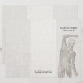 Chiropractor Massage Therapy Trifold (Voorkant / Achterkant)