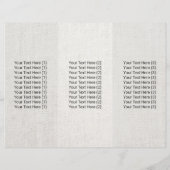 Chiropractor Massage Therapy Trifold (Achterkant)