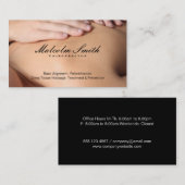chiropractor | Massage Visitekaartje (Voorkant / Achterkant)
