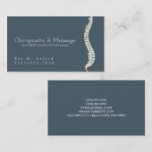 Chiropractor & Massage Visitekaartje (Voorkant / Achterkant)