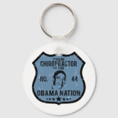 Chiropractor Obama Nation Sleutelhanger (Voorkant)