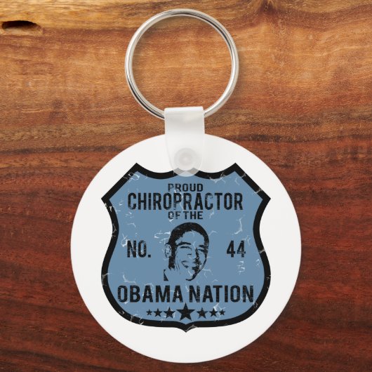 Chiropractor Obama Nation Sleutelhanger (Voorkant)