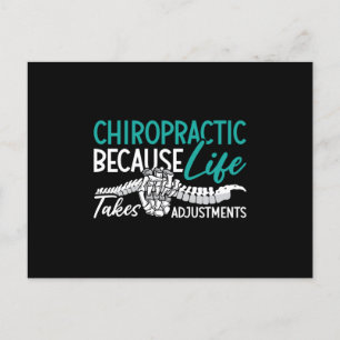 Chiropractor omdat Life Spine Gift Briefkaart